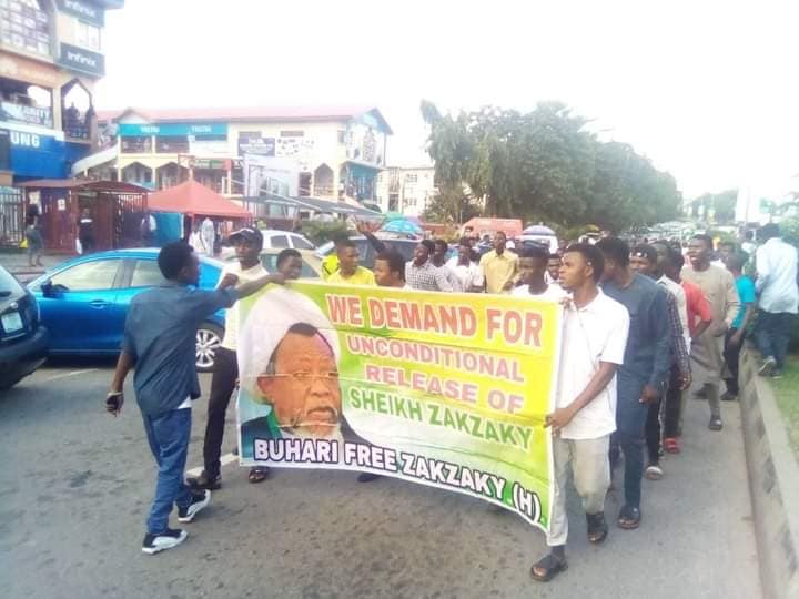 free zakzaky protest in abuja on 5th oct 2020